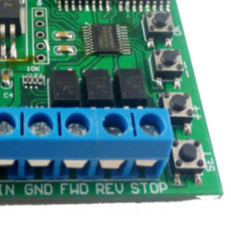 IO53A02 DC 5-24V Cycle Delay Relay Module 0.1S-999Min Adjustable Time Control Switch Motor Forward Reverse Controller