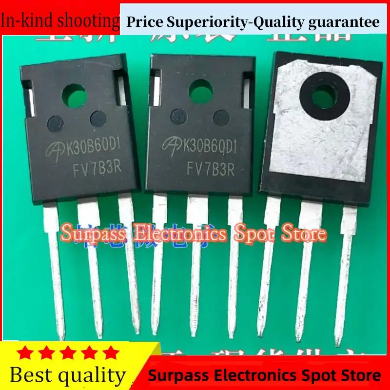 10PCS-100PCS  K30B60D1 AOK30B60D1   IGBT 30A600V Price Superiority-Quality guarantee