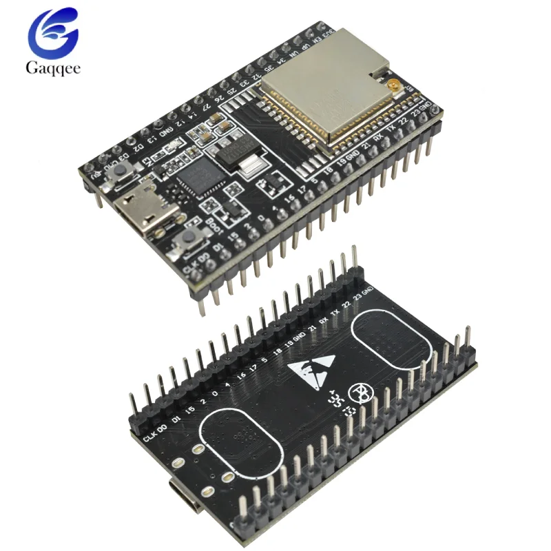 

1/2Pcs ESP32-DevKitC V4 Development Board Equipped With WROOM-32U Module ESP32 Series Small Circuit Boards