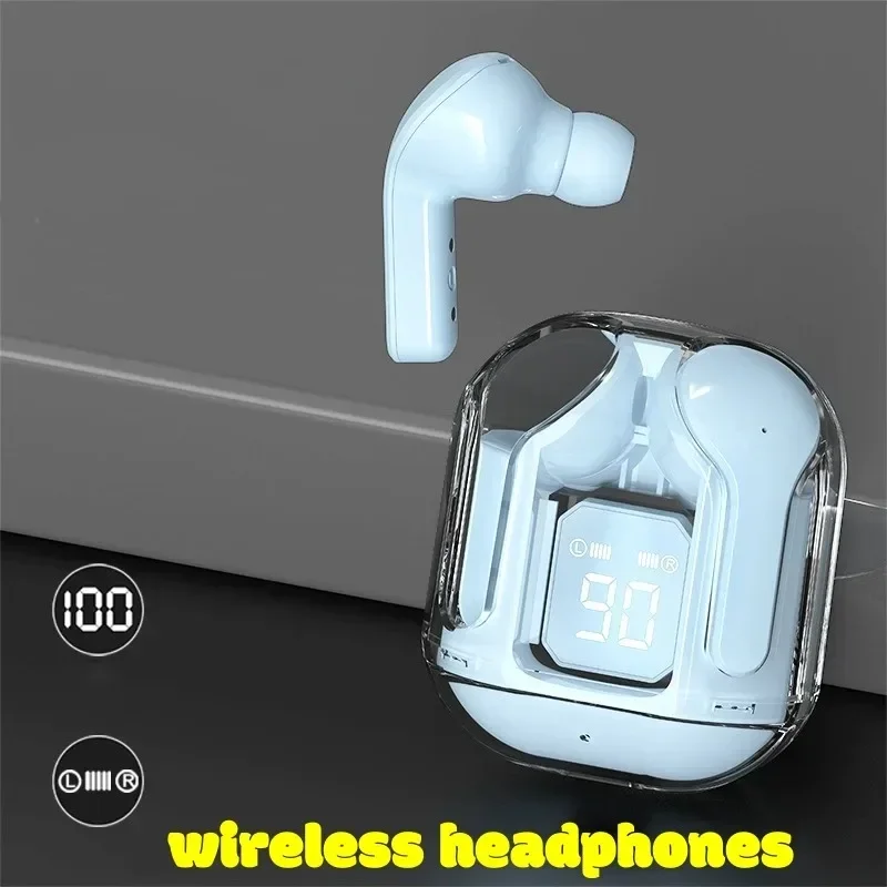 НОВЫЙ T2 Tws AIR31 Беспроводная Bluetooth-гарнитура Прозрачный ENC Power Цифровой дисплей Стереозвук Наушники для всех смартфонов НОВЫЙ T2 Tws AIR31 Беспроводная Bluetooth-гарнитура Прозрачный ENC Power Цифровой дисплей Стереозвук Наушники для всех смартфонов