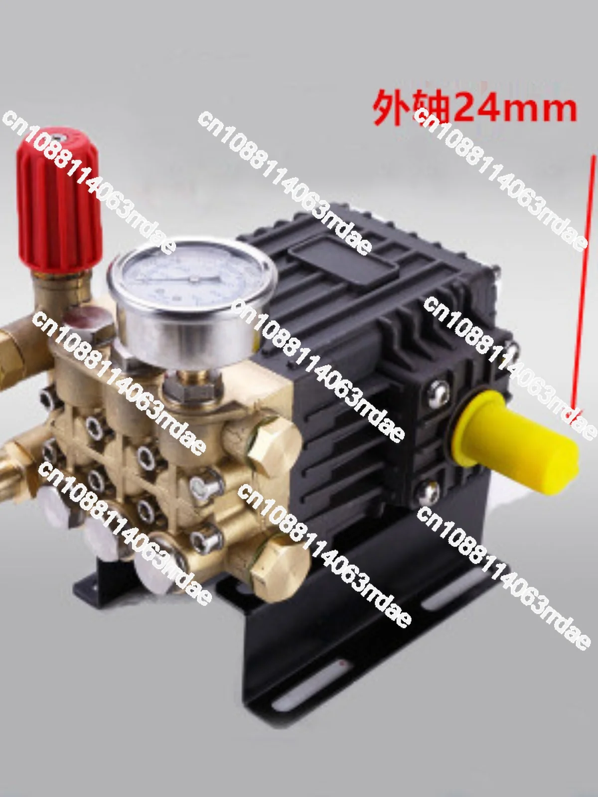 Ultra-high pressure cleaner pump head Car washing machine head Ceramic plunger Copper pump, humidification fog pump