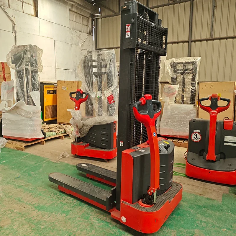 Электрический штабелер со склада, 1,5 тонны, электрический подъемник, штабелирующий станок, бренд Linde, оптовая продажа, штабелер Montacargas