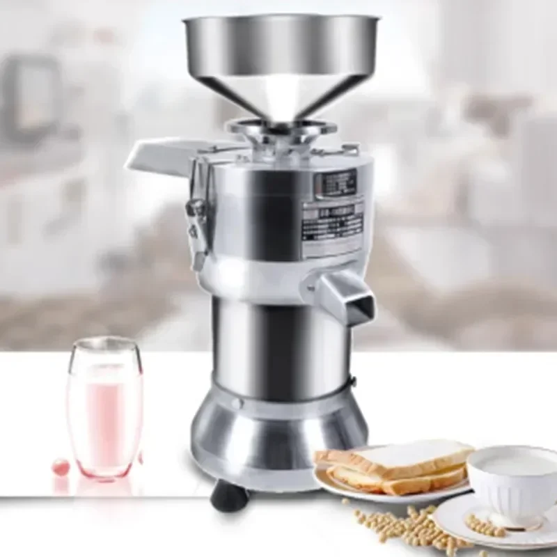 Máquina eléctrica de escritorio de 100 tipos, 750w, leche de soja, pulpa comercial y pulpa de Tofu, molinillo sin filtro, desayuno, restaurante, Wit