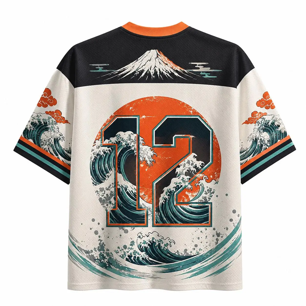 2026 Summer Fashion New Retro Japanese Samurai Frog Pattern Design 3D Printed Outdoor Street Style Loose T-shirt Large