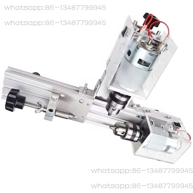 Miniature Lathe Machine for Woodworking Efficient DIY Tool for Car Buddha Beads Bracelets Hole Punching