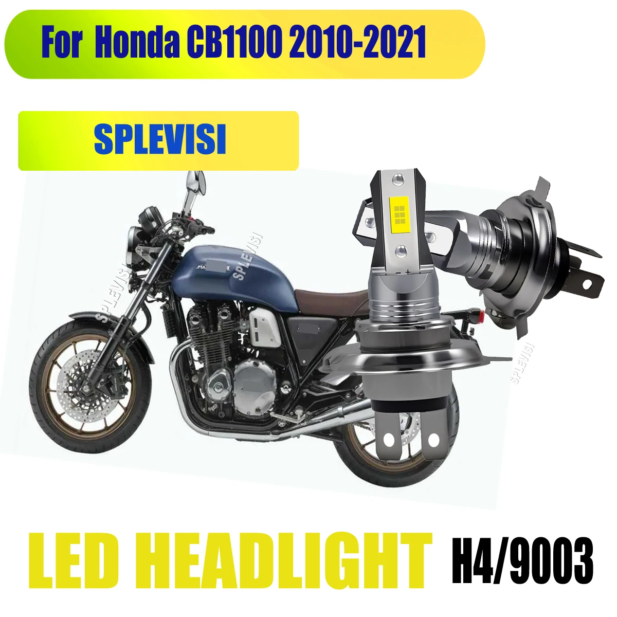 

H4 9003 LED Motorcycle Headlight Bulbs Quick Disconnect Connectors For Honda CB1100 2010 2011 2012 2013 2014 2015 2016-2021