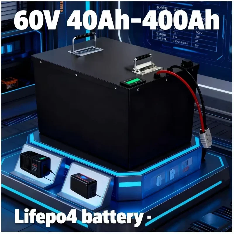 Lifepo4 Battery 20S 60V High Capacity for 3KW-12KW Golf Cart Tractor Sightseeing Car - 40Ah 80Ah 100Ah 150Ah 200Ah 240Ah 300Ah 4
