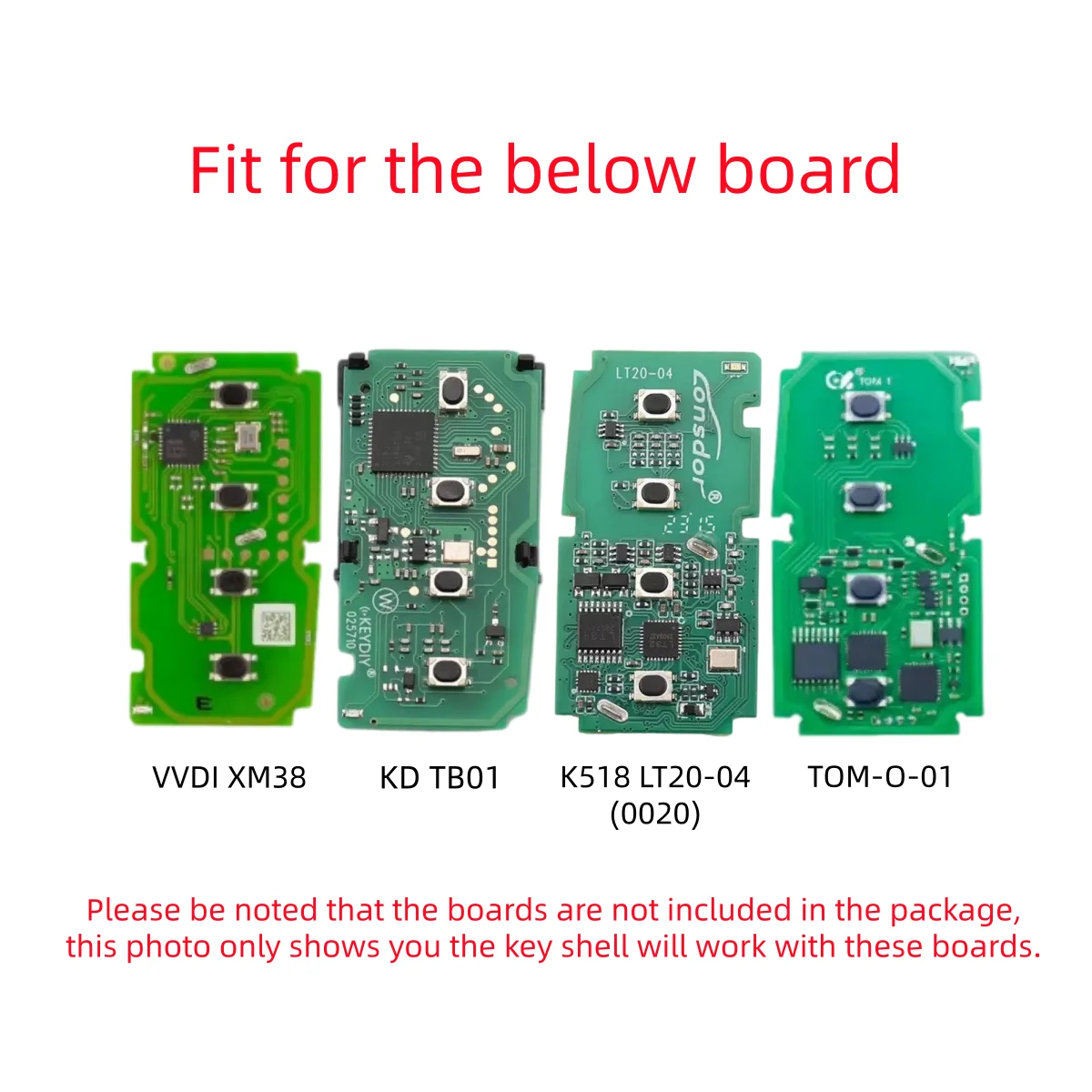 2/3/4 Buttons Car Smart Remote Key Shell Casing For For LEXUS Style VVDI XM38/KD TB01/K518 LT20-04/TOM-O-01 Universal Remote Key