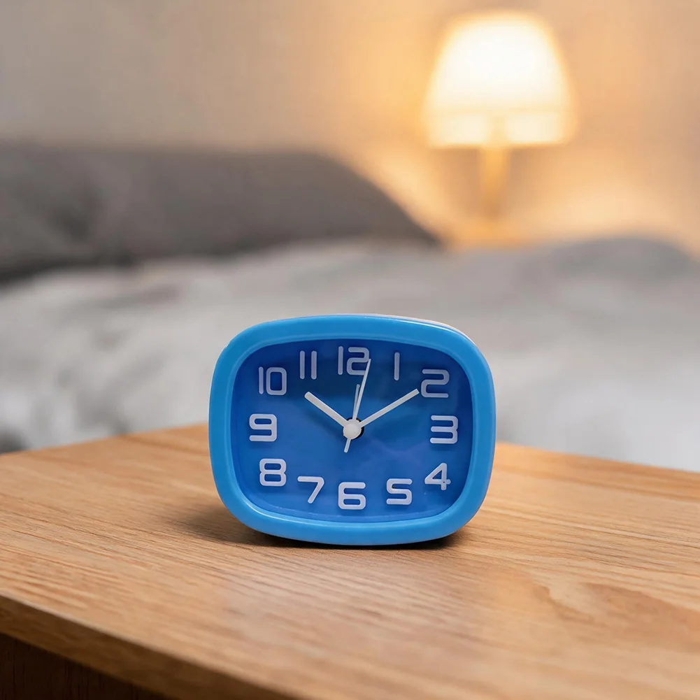 For children's Cartoon Alarm Clock - Compact Shape and Cheerful Design to Encourage Morning Routine Independence