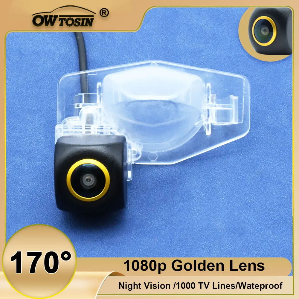 CCD/AHD Vehicle 1080P 170° Golden Lens Rear View Camera For Honda Stepwgn MK4 2010 2011 2012 2013 2014 2015 Reversing Car Camera