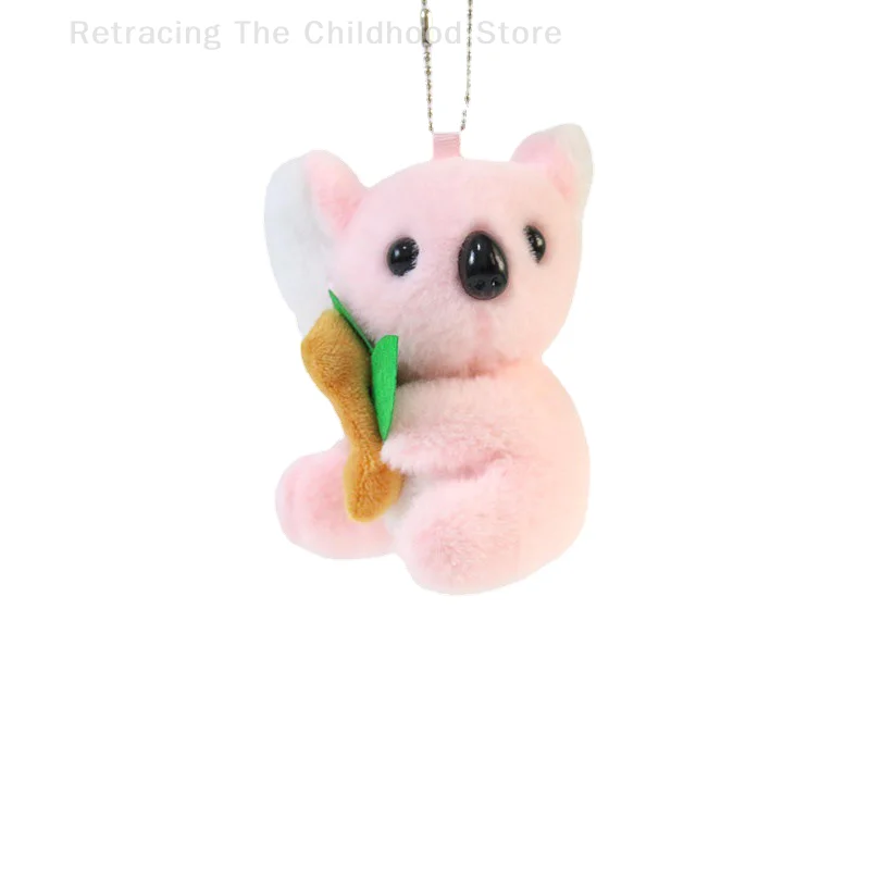 1 STKS Creatieve Knuffel Koala Sleutelhanger Leuke Cartoon Pluche Koala Fun Sleutelhanger Meisje vrouwen Rugzak Decoratie