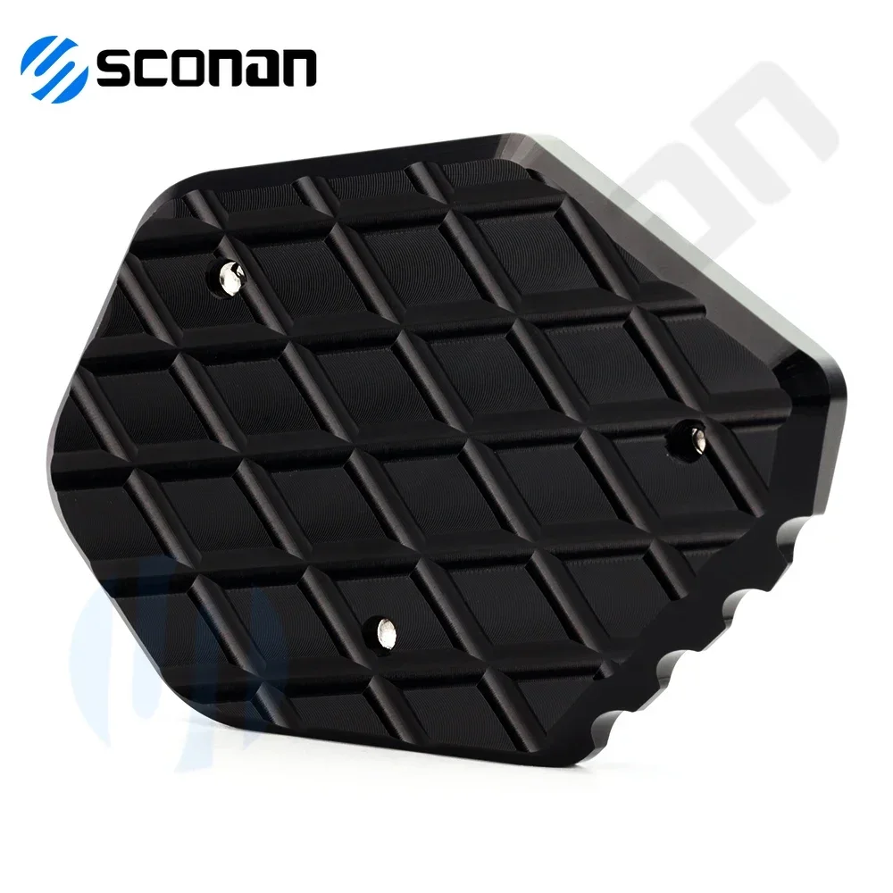 Per YAMAHA MT-07 MT-09 FJ-09 MT07 MT09 FJ09 Accessori Moto In Alluminio Cavalletto Cavalletto Laterale Estensione Ingrandire Piastra Pad