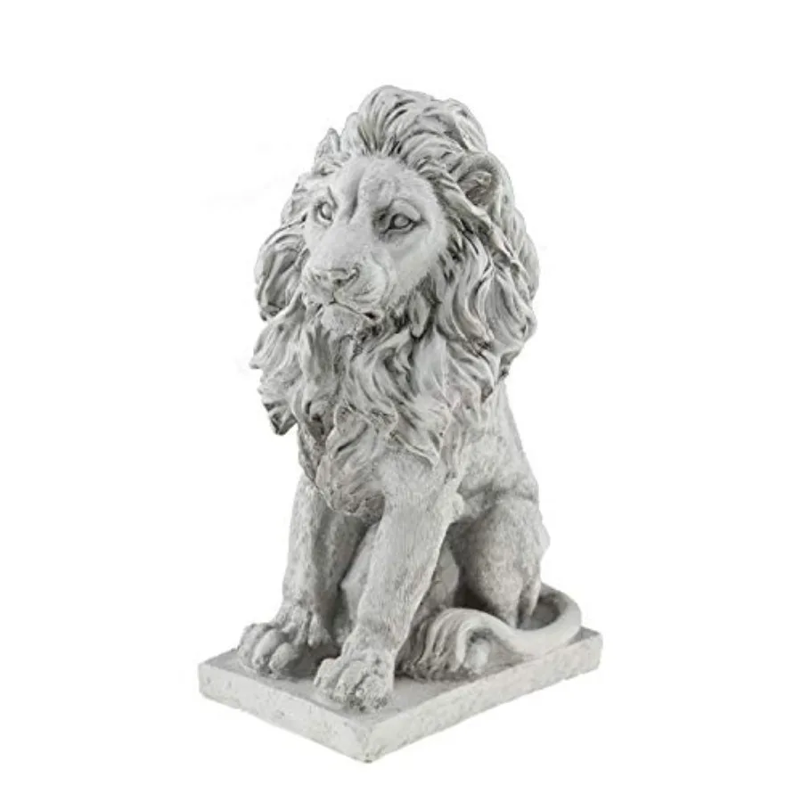 

Lion Resin Garden Statue Outdoor Indoor Figurine Gift Decoration for Home Décor, Patio, Yard, and Garden