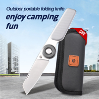 YingQu DP56 Folding Knife 5CR15MOV Stainless Steel Food Grade ABS Handle Outdoor Camping Pocketknives Fruit Cutting Hand Tools