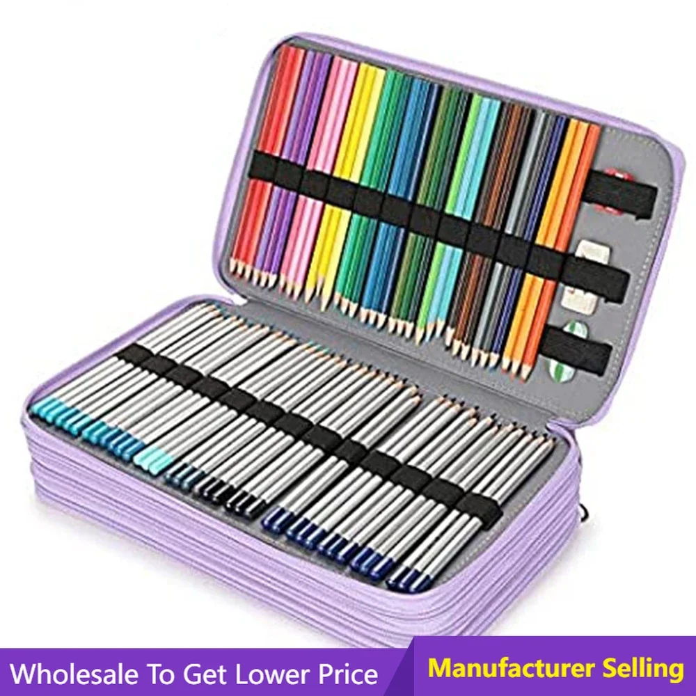 

School Supplies Pencil Case Cute Bee Monkey Pencilcase High Capacity Cartridge Stationery Portable School Pen Box Kit