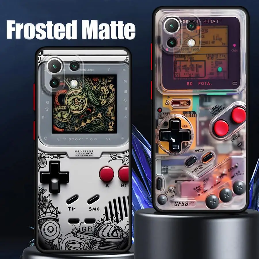 เกมคอนโซลเคสโทรศัพท์สําหรับXiaomi Redmi 12C 13C K40 Pro A4 10A 12 9A 14C 9T 10C A1 A2 Plusหมายเหตุ 7 8 9 นุ่ม