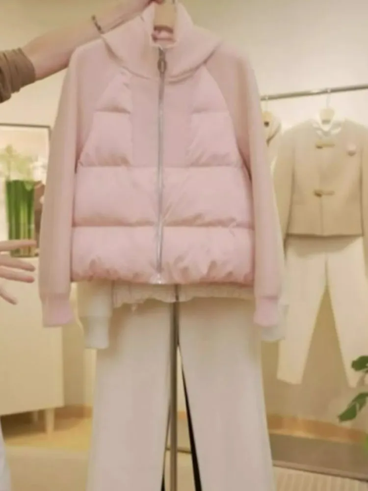 Ele Long Sve down Jaet Comodo design con cerniera Faionable Capispalla da donna Premium Quali Durevole per pendolari