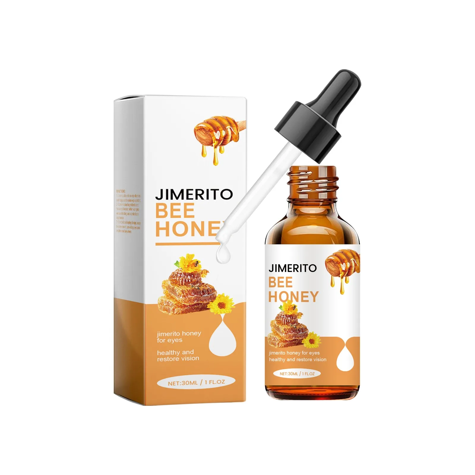 Honey Eye Care Solution Relieving Eye Fatigue Improving Eyesight Eye Drops Relieve Vision Astigmatism For Eye Health Care