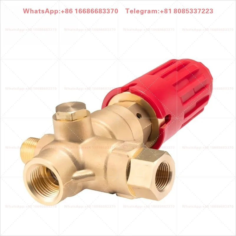 New Upgraded 350 Bar Unloader Valve 40LPM High Pressure Regulator For Industrial Plunger Pump Washing Equipment