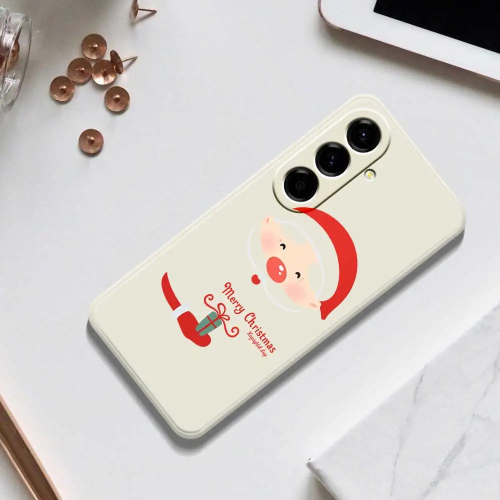 

Рождественский чехол для телефона Samsung Galaxy A56 A32 A23 A22 5G A32 A23 4G A55 A54 A53 A52 A51 A35 A34 A31 A25 A24 Soft Cover