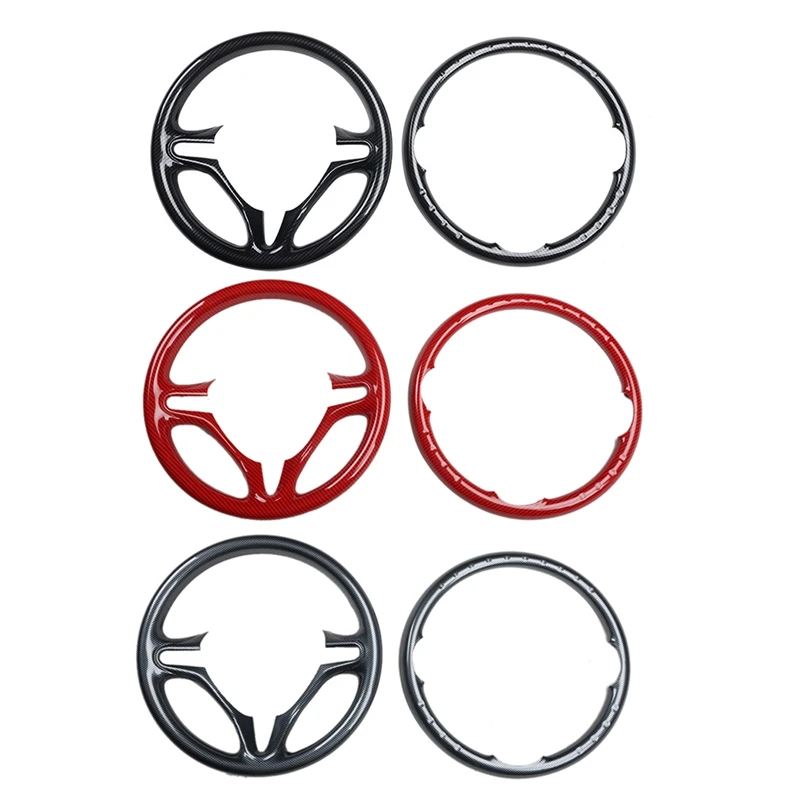 

Car Steering Wheel Anti-Scratch Bright Strip Scratch-Covering Interior Patch For Honda Fit 2008-2011 City 2008-2014