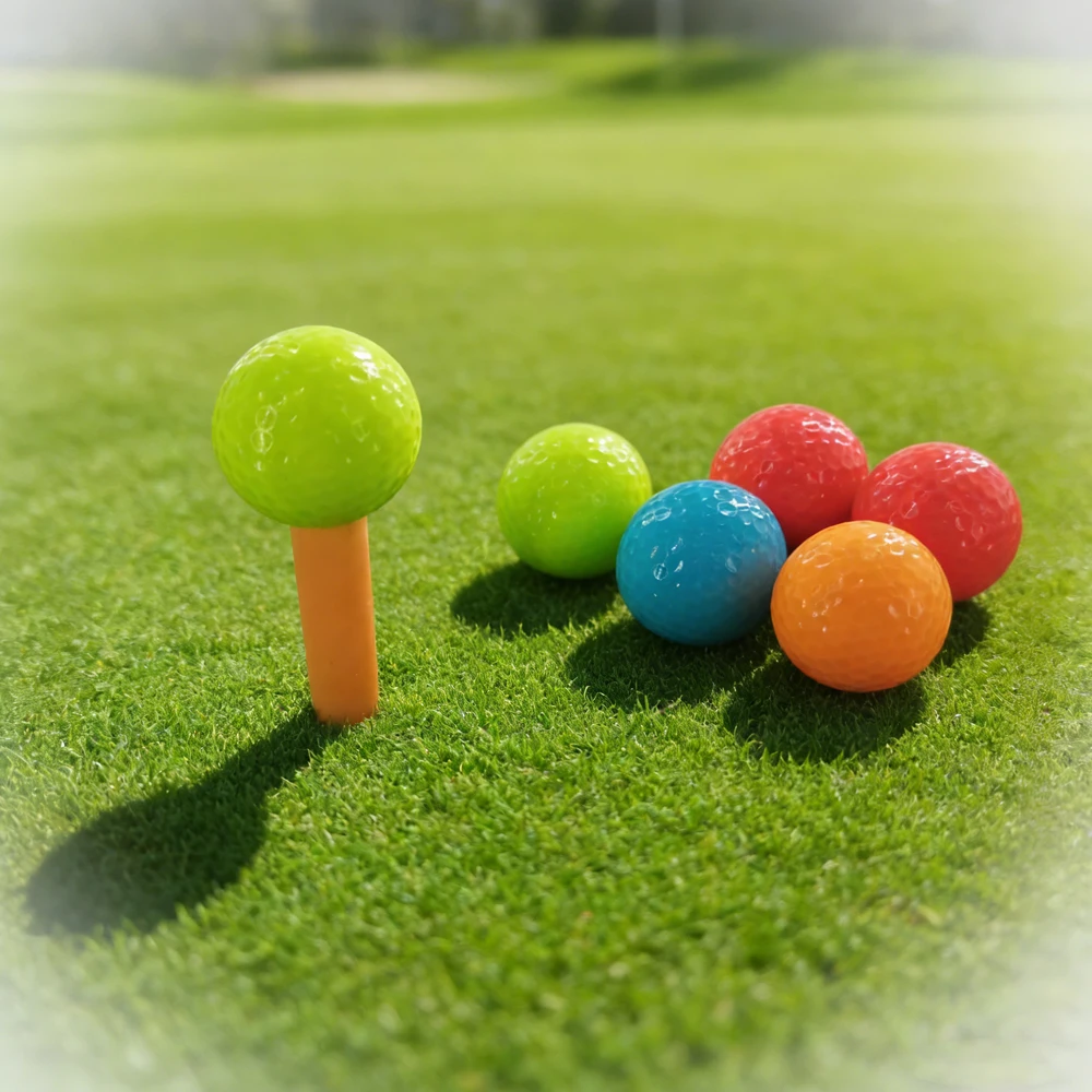 Wearproof High Rebound Golf Balls Excellent Flight Performance Outdoor Match Indoor Practice Universal Golf Sports Supplies