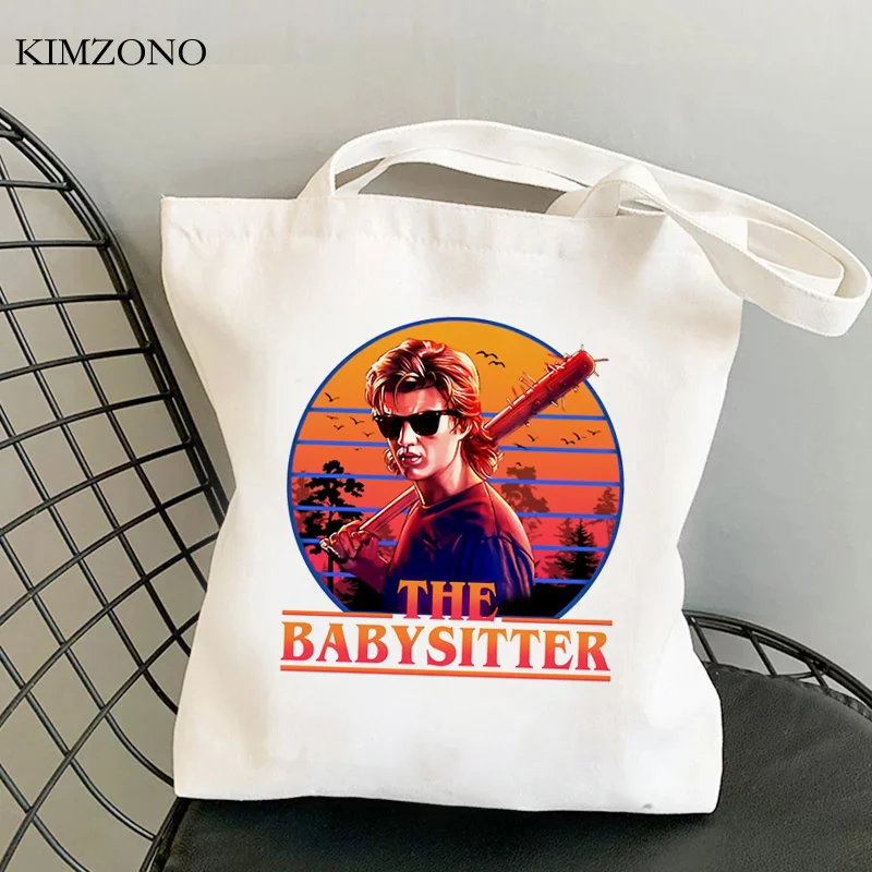 

Steve Harrington shopping bag tote shopping grocery jute bag bolso shopper bag string reusable bolsas reutilizables cabas