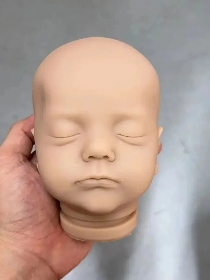 NPK 20inch  Unfinished Unpainted Reborn Doll Kit Alessia DIY Blank parts with Cloth Body Fresh Color Soft Touch