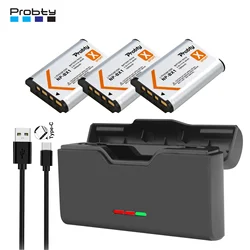 1800mAh NP BX1 NP-BX1 Battery+Fast Charger Box  For Sony HX300 HX400 HX50 HX60 GWP88 AS15 WX350 DSC RX1 RX100 ZV-1