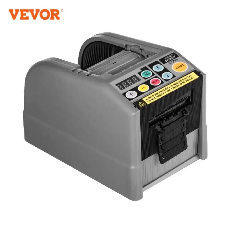 

VEVOR 6-60mm Automatic Tape Dispenser Efficient Microcomputer Intelligent Large Electric Tape Cutter Mechanical Workshop Tooling