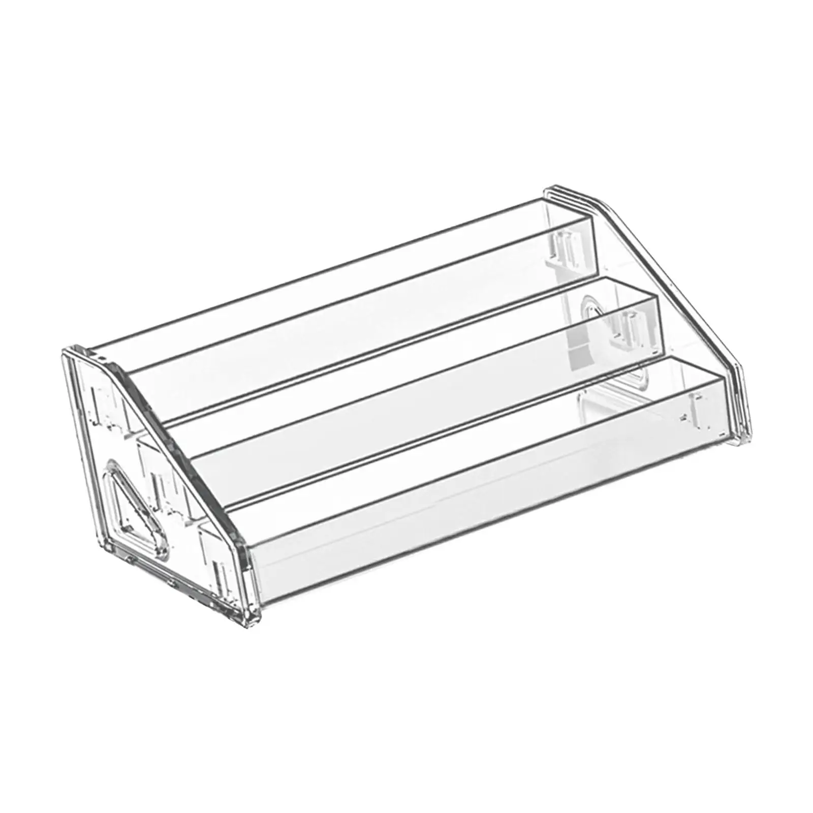 Acrylic Display Riser Desktop Organizer Rack Clear Multi Layer Storage Holder for Figurines Boxes Shelves Challenge Coins