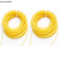 New Latex Elastic Solid Rubber Band 1M Elastic Fishing Slingshot Binding Rope Tying Rubber Line String Diameter 2mm 3mm 4mm 5mm