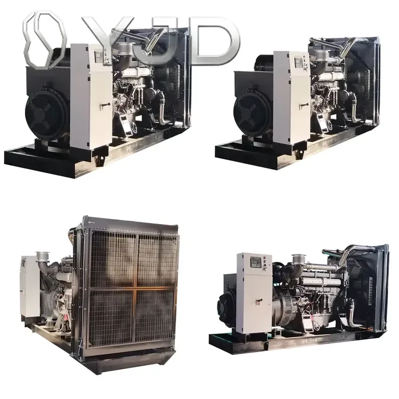 30KW 40KW 50KW 100KW 200KW 800KW 1000KVA Open Frame Generator Set with Smartgen Controller Auto Start ATS Remote Start