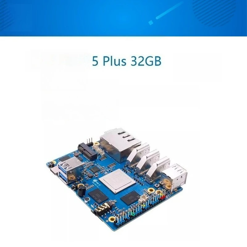 Orange Pi 5 Plus 32GB Development Board RK3588 Octa-core Chip Support 8K Output Single Board Computer