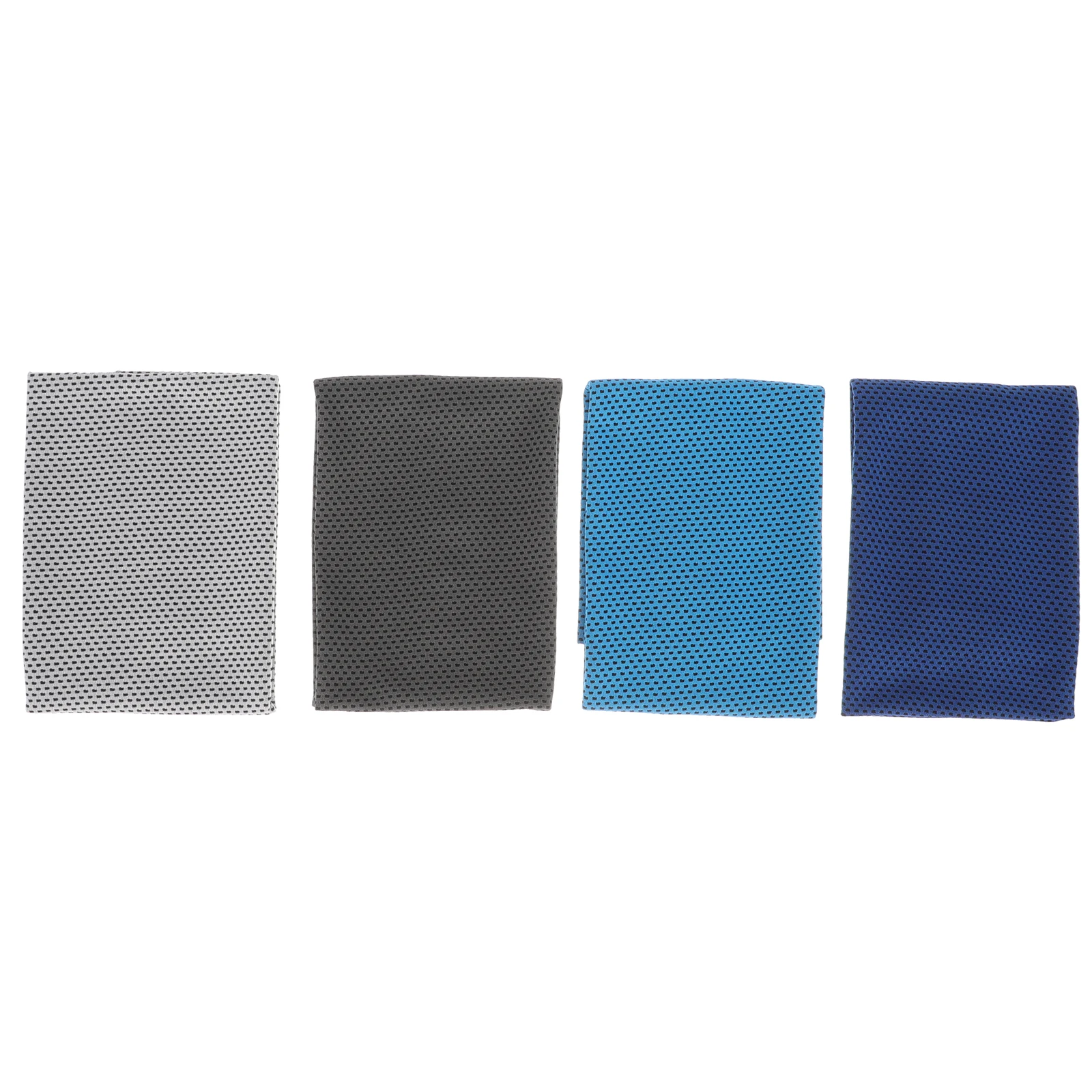 

4pcs Face Towel Polyester Reusable Cold Sports Towel for Workout Fitness Swimming Gym Running Outdoor Summer