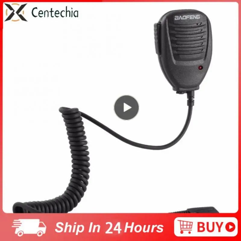 Microphone For Baofeng,Walkie Talkie PTT Shoulder Speaker For Mall Car Police Station Walkie-Talkie,For BaoFeng 888S