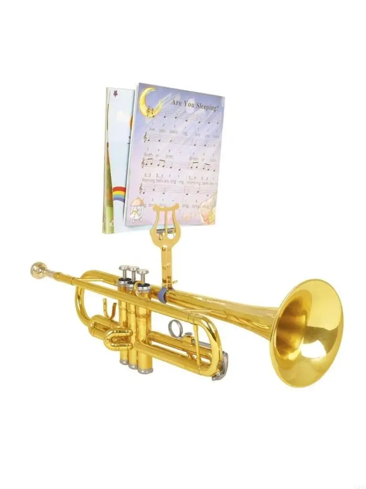Music Book Clip Trumpet Music Holder Music Stand for Woodwind Instrument 
