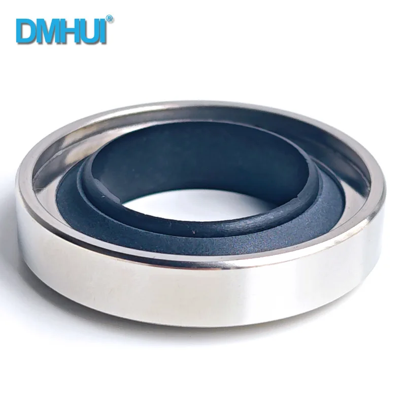 DMHUI Rotary Screw Air Compressor Oil Seal 36-52-10 B2PT Type Double Lip Stainless Steel PTFE Low Friction Shaft Seal 36x52x10mm