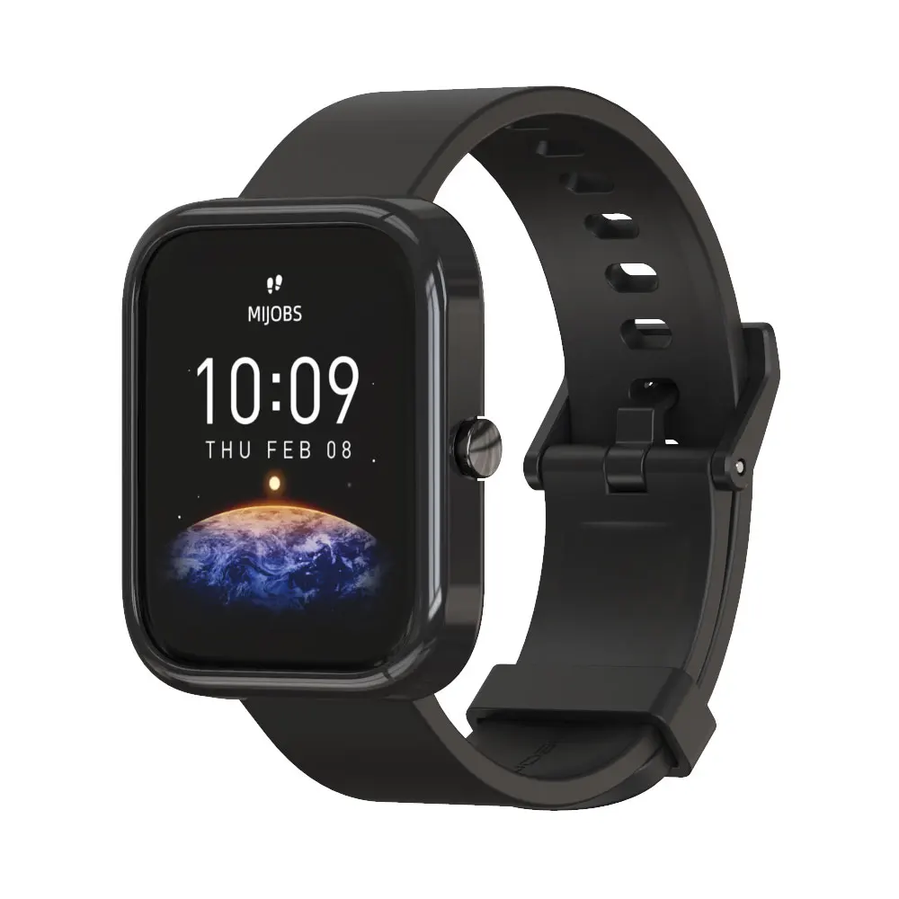 For Amazfit Bip 3 Case Smart Watch Screen Protective Case for Amazfit Bip 3 Pro Cover TPU Protector Bumper Shell
