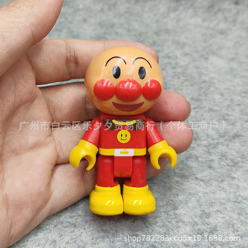 8cm for Anpanman Series Active Figure Dolls Trendy Mini Desktop Decorations Toy Gift for Home Decoration
