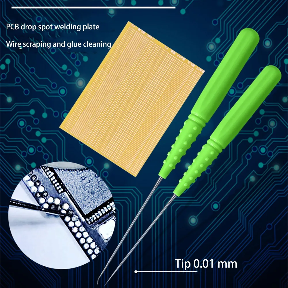 Alat Solder 3in 1, penyolderan + alat perbaikan jarum, bagian Solder bantalan pengerjaan ulang, titik las untuk ponsel, IC Pad sentuh BGA PCB