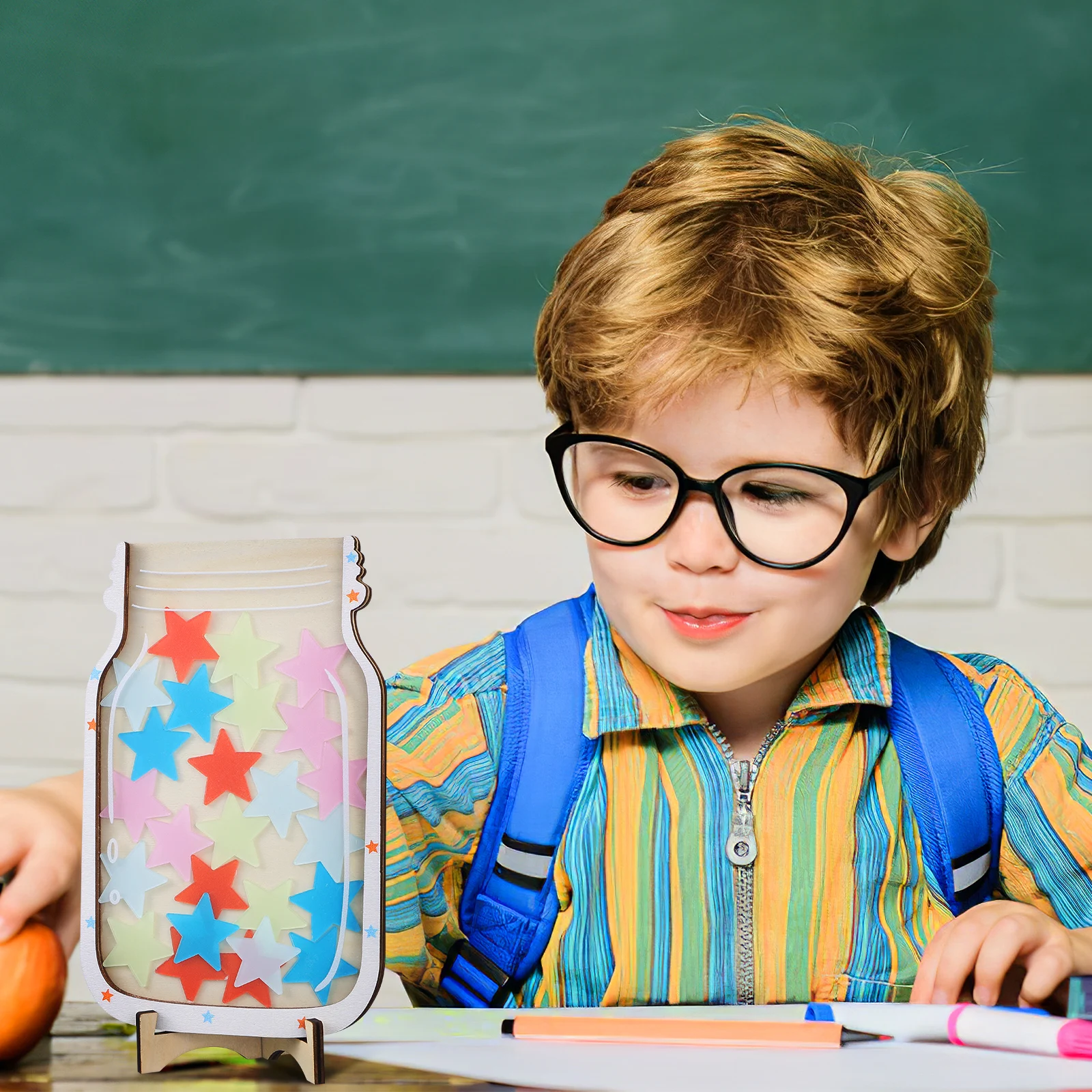 

Поощрительная банка, детские награды, классные награды, инструмент, звезда самшита для детей, покупки