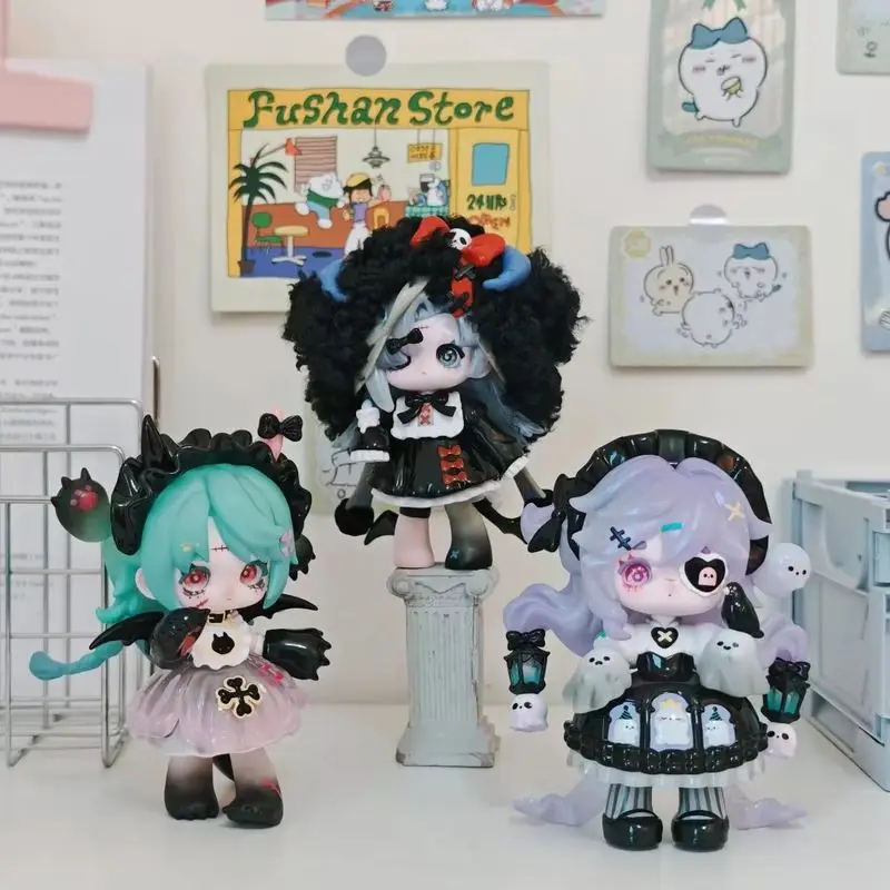 

Серия Ninita Witch Revelation: Коллекционная фигурка Ninita в закрытой упаковке, милая кукла-фигурка, таинственная коробка, украшение для рабочего стола, подарочная игрушка-сюрприз