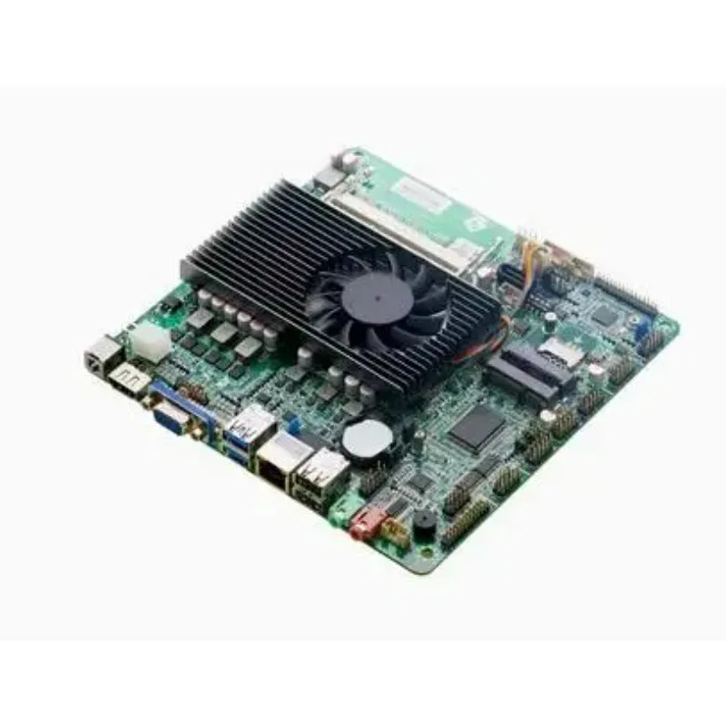 AvaCoreA6-5345M Mini-ITX Motherboard Onboard CPU A70 IPC SBC Embedded Ultra-thin Mainboard With 2COM LAN DC-12V VGA LPT DDR3