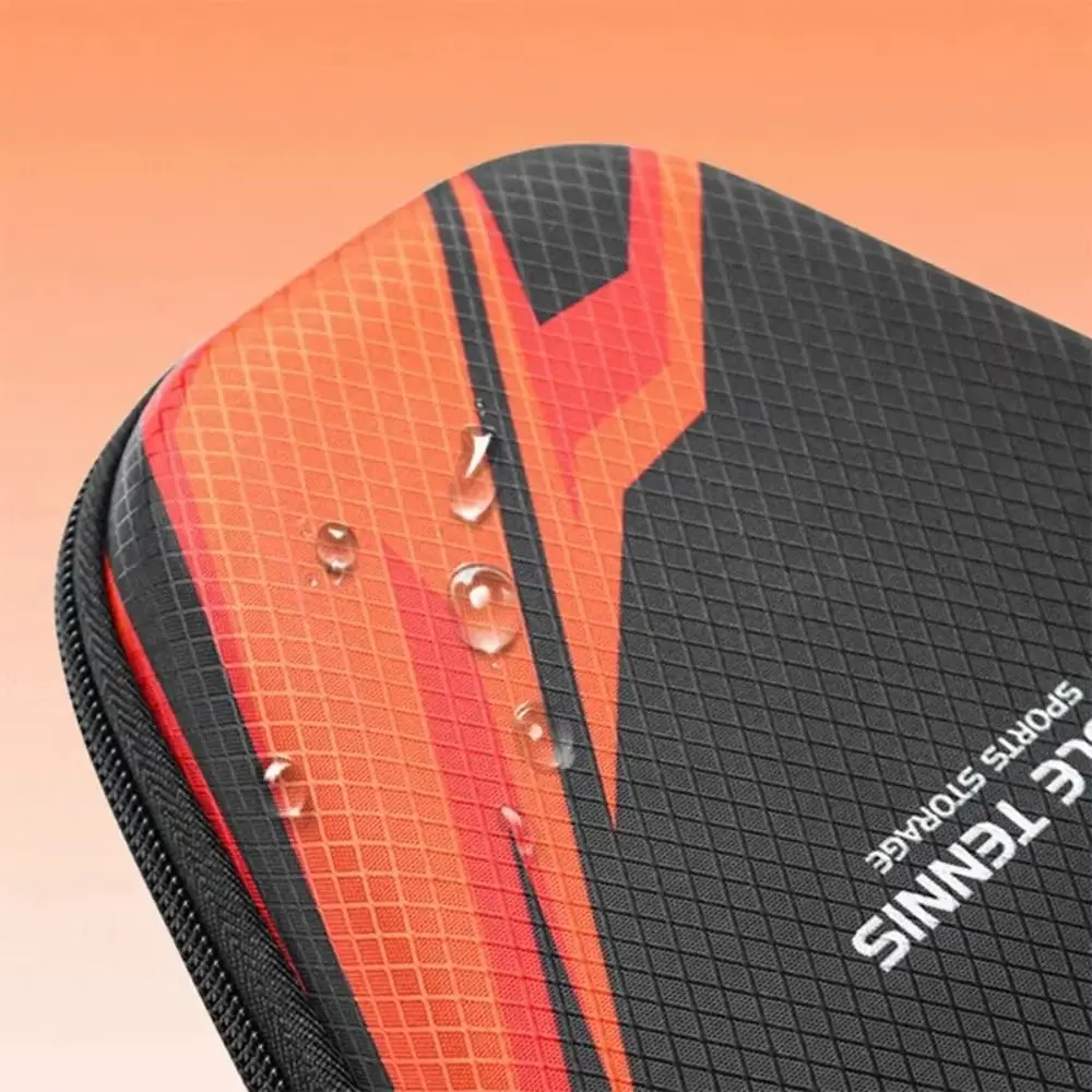 Hard Shell Table Tennis Racket Bags Waterproof Dustproof Ping Pong Storage Bag Hand Strap Professional Table Tennis Paddles Box
