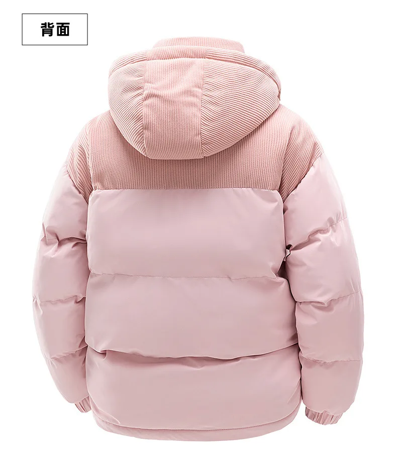 Men's Winter Thickened Cotton-Padded Jacket with Fleece Warm Cold-Proof 2025 Trendy Cotton-Padded Coat for Men