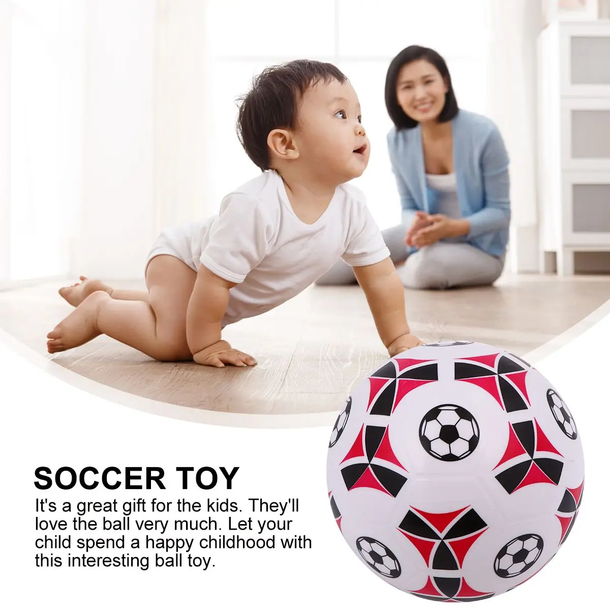 

8 .5 Pat The Ball Soccer Toy Football Beach Kids Inflatable Sports Toys Mini PVC