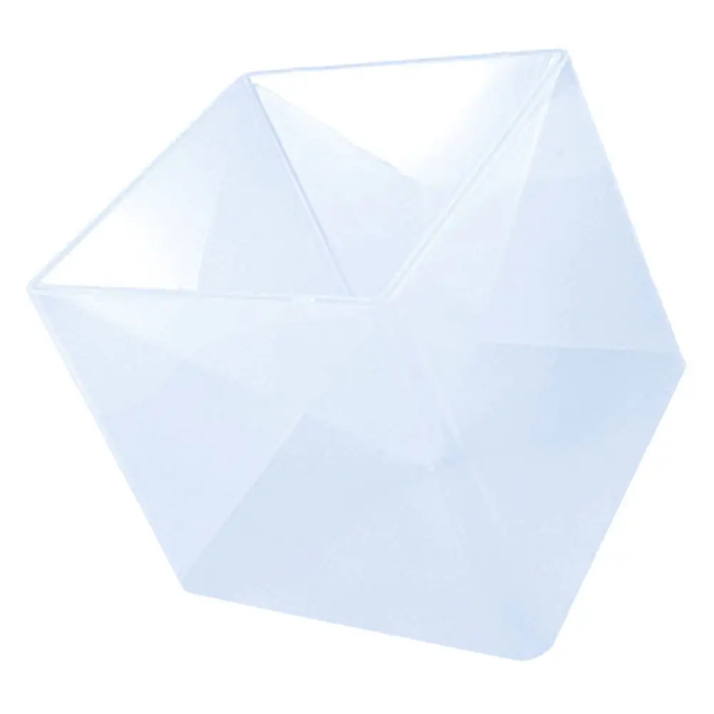 

1 шт. силиконовая форма-пирамида для рукоделия, премиум-класса, гибкая, прозрачная, для настольного декора, органайзера для хранения украшений, поделок