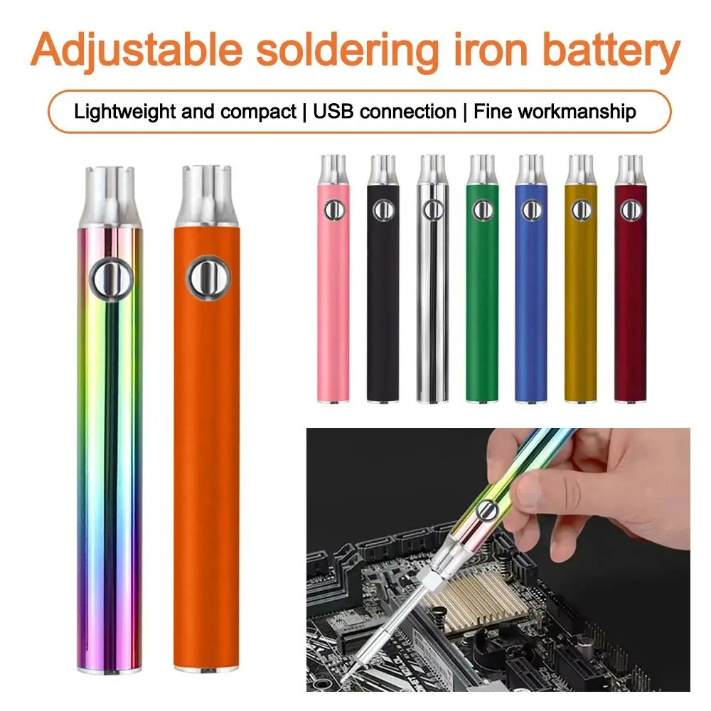 New 1100mAh Battery Electric Soldering Iron Pen 510 Thread Heat Tips Adjustable Temperature Smart Power Pen Solder Repair Tool