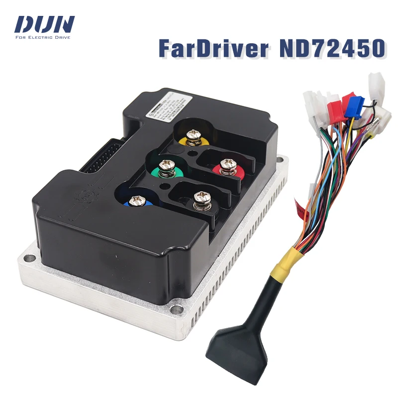 Fardriver ND72450 Bluetooth-Controller – 36–72V, 450A Phasenstrom, 3000–5000W, Programmierbar Per App